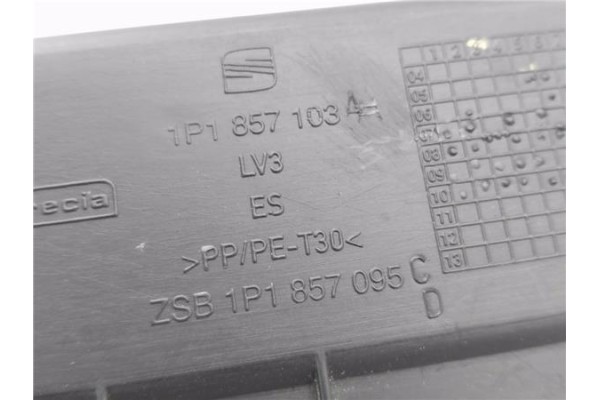 Recambio de guantera salpicadero para seat leon (1p1) 1.4 tsi referencia OEM IAM 1P1857103A  