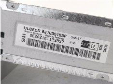 Recambio de radio / cd para seat ibiza berlina (6j5) 1.4 referencia OEM IAM 6J1035153F  