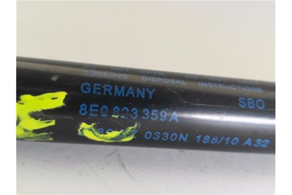 Recambio de amortiguador capo para seat exeo berlina (3r2) 1.6 referencia OEM IAM 8E0823359A  