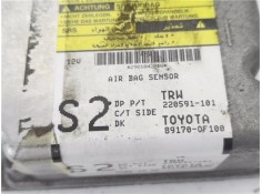 Recambio de centralita airbag para toyota verso (aur2/zgr2) 2.0 d-4d referencia OEM IAM 891700F100 220591101 