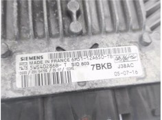 Recambio de centralita para ford focus c-max 2.0 tdci referencia OEM IAM 6M5112A650TB 5WS40286B 
