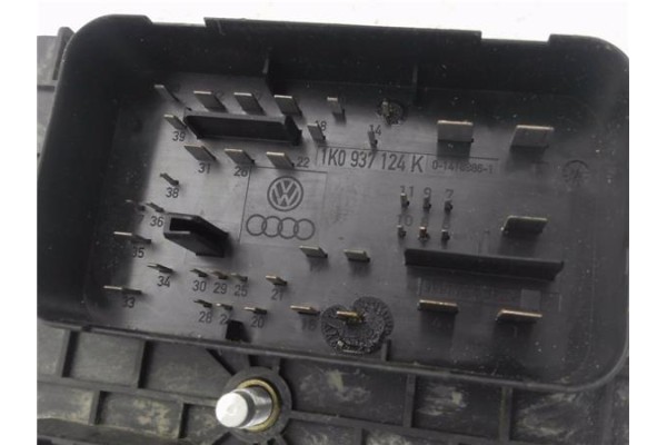 Recambio de caja fusibles/rele para volkswagen golf v (1k1) 1.9 tdi referencia OEM IAM 1K0937124K  