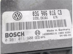 Recambio de centralita para volkswagen golf v (1k1) 1.9 tdi referencia OEM IAM 3G906016CB 281011900 