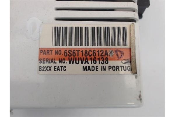 Recambio de mandos climatizador para ford fiesta (cbk) referencia OEM IAM 6S6T18C612AD WUVA16138 