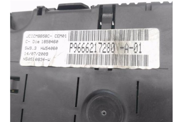 Recambio de cuadro completo para citroen c4 picasso 1.6 hdi referencia OEM IAM 9666217280  