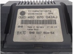 Recambio de mandos climatizador para audi a6 avant (4b5) referencia OEM IAM (4B0820043AJ) (5HB007604-54) 