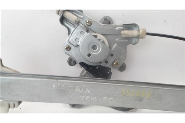 Recambio de mecanismo elevalunas trasero derecho para hyundai matrix (fc) referencia OEM IAM 9882017200  