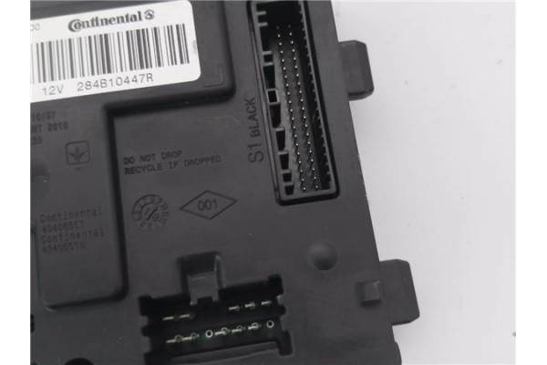 Recambio de modulo electronico para dacia sandero stepway 2017-2020 1.0 sce stepway 75 (b8jc, b8jd) referencia OEM IAM 284B10447