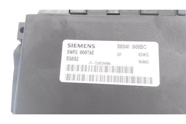 Recambio de centralita cambio automatico para jeep grand cherokee (wj/wg) 2.7 crd laredo referencia OEM IAM 5WP20007AE  