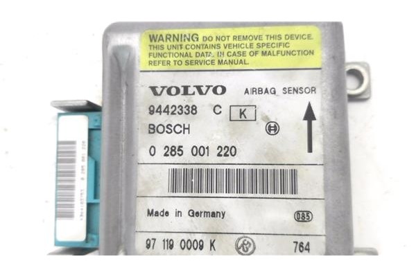 Recambio de centralita airbag para volvo v70 familiar 2.5 referencia OEM IAM 9442338 285001220 