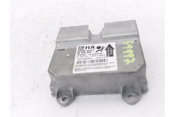 Recambio de centralita airbag para opel corsa d 1.3 cdti referencia OEM IAM 13283820 327963935 
