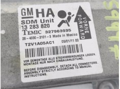 Recambio de centralita airbag para opel corsa d 1.3 cdti referencia OEM IAM 13283820 327963935 