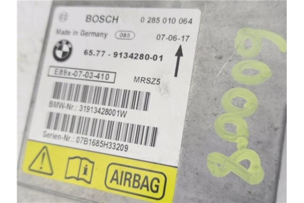 Recambio de centralita airbag para bmw serie 1 berlina (e81/e87) 2.0 118d referencia OEM IAM 6577913428001 285010064 