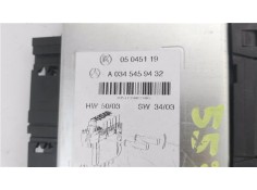 Recambio de caja fusibles/rele para mercedes-benz clase s (bm 220) berlina 5.0 500 (220.075) referencia OEM IAM A0345459432 5045