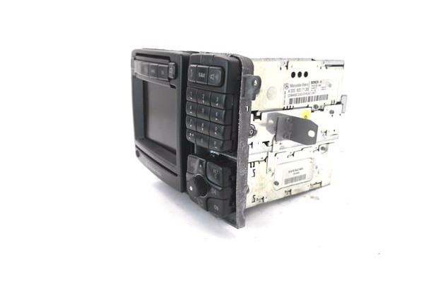 Recambio de autoradio para mercedes-benz clase s (bm 220) berlina 5.0 500 (220.075) referencia OEM IAM A2208207126 7,61E+09 
