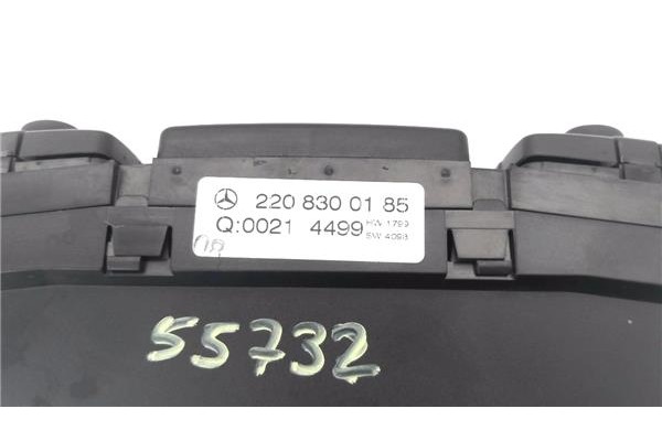 Recambio de mandos calefaccion / a.a. para mercedes-benz clase s (bm 220) berlina 5.0 500 (220.075) referencia OEM IAM 220830018