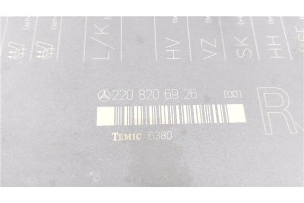 Recambio de modulo electronico para mercedes-benz clase s (bm 220) berlina 5.0 500 (220.075) referencia OEM IAM 2208206926 6380 