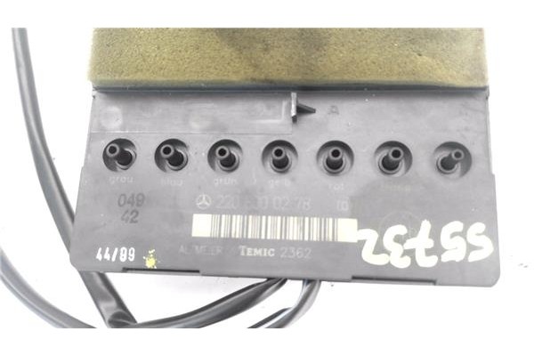 Recambio de modulo confort para mercedes-benz clase s (bm 220) berlina 5.0 500 (220.075) referencia OEM IAM 2208000278  