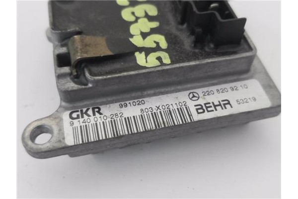 Recambio de resistencia calefaccion para mercedes-benz clase s (bm 220) berlina 5.0 500 (220.075) referencia OEM IAM 2208209210 