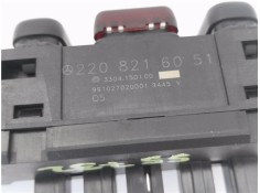 Recambio de interruptor luces emergencia para mercedes-benz clase s (bm 220) berlina 5.0 500 (220.075) referencia OEM IAM 220821