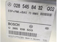 Recambio de centralita abs para mercedes-benz clase s (bm 220) berlina 5.0 500 (220.075) referencia OEM IAM 285458432 265109503 