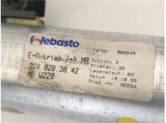 Recambio de motor techo electrico para mercedes-benz clase s (bm 220) berlina 5.0 500 (220.075) referencia OEM IAM 2208203842 39