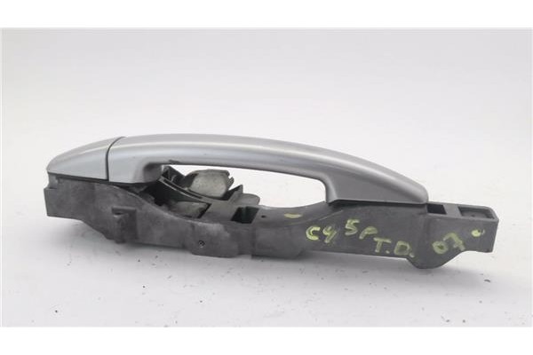 Recambio de maneta exterior trasero derecha para citroen c4 berlina referencia OEM IAM 9656638280  