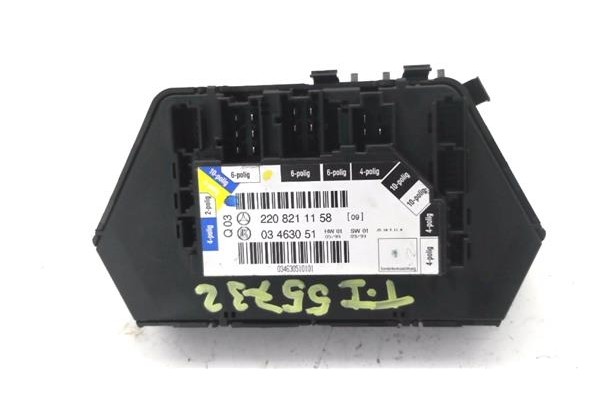 Recambio de mando respaldo trasero izquierdo para mercedes-benz clase s (bm 220) berlina 5.0 500 (220.075) referencia OEM IAM 22