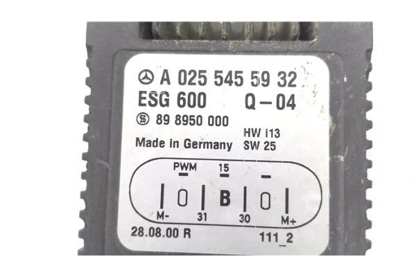 Recambio de centralita para mercedes-benz clk (bm 208) coupe 2.0 200 compressor (evo) (208.344) referencia OEM IAM A0255455932 8