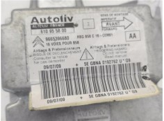 Recambio de centralita airbag para citroen c4 picasso 1.6 hdi referencia OEM IAM 9665396680 610955800 