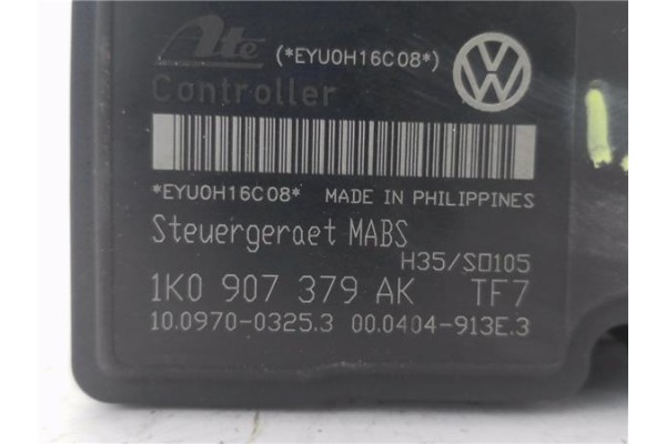 Recambio de nucleo abs para seat leon (1p1) 1.2 reference referencia OEM IAM 1K0907379AK 1,01E+10 