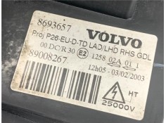 Recambio de faro xenon derecho para volvo v70 familiar 2.4 d5 referencia OEM IAM 8693657 89008267 