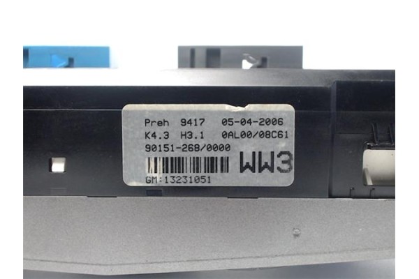 Recambio de mandos calefaccion / a.a. para opel astra h berlina 1.7 cdti referencia OEM IAM 90151268  