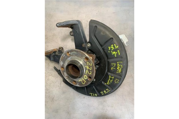 Recambio de mangueta delantero izquierda para seat leon (1p1) 1.4 tsi referencia OEM IAM 1K0407255T  