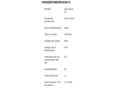 seat leon (1m1) del año 2001