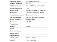 ford focus ii (da_) del año 2006