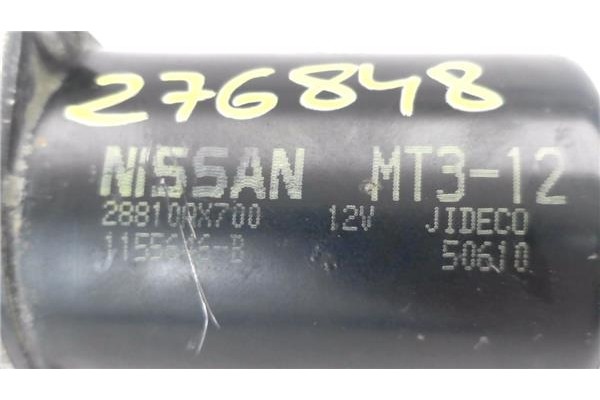 Recambio de motor limpiaparabrisas delantero para nissan micra (k12e) 1.5 acenta referencia OEM IAM 28810AX700 1155646B50610 