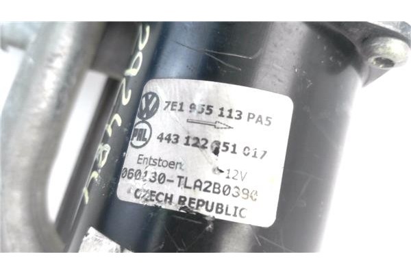 Recambio de motor limpiaparabrisas delantero para volkswagen t5 transporter furgón/combi (7h) 2.5 combi referencia OEM IAM 7H195
