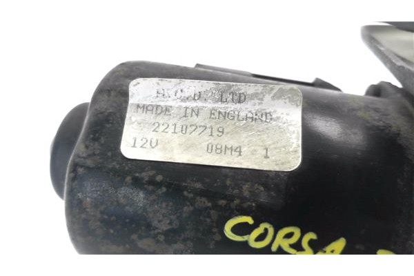 Recambio de motor limpiaparabrisas delantero para opel corsa b 1.5 d referencia OEM IAM 22107719  