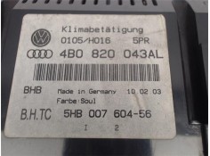Recambio de mandos climatizador para audi a6 avant (4b5) referencia OEM IAM (4B0820043AL) (5HB007604-56) 
