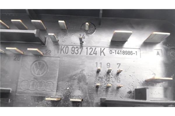 Recambio de caja fusibles/rele para seat altea (5p1) 2.0 tdi 16v referencia OEM IAM 1K0937124K  