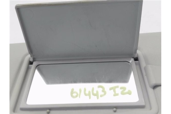 Recambio de parasol izquierdo para citroen c3 1.2 97 edition referencia OEM IAM 96738898BJ  