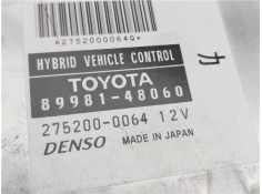 Recambio de centralita para lexus rx (mcu_) 400h referencia OEM IAM 8998148060 2752000064 