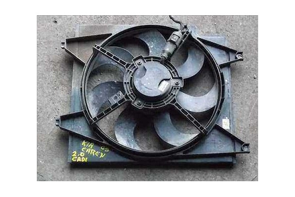 Recambio de electroventilador para kia carens (2003) 2.0 crdi referencia OEM IAM   
