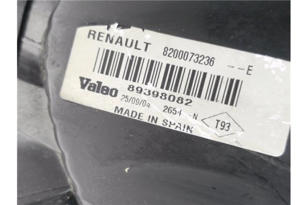 Recambio de piloto trasero izquierdo para renault megane ii berlina 5p 1.5 authentique referencia OEM IAM 8200073236 89398082 77