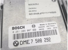 Recambio de centralita para bmw serie 3 compacto (e46) 1.8 316ti referencia OEM IAM DME7508292 0261209007 