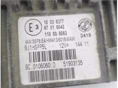 Recambio de centralita para fiat punto / grande punto (199) 1.4 referencia OEM IAM 9J1HSPP5L 51903135 