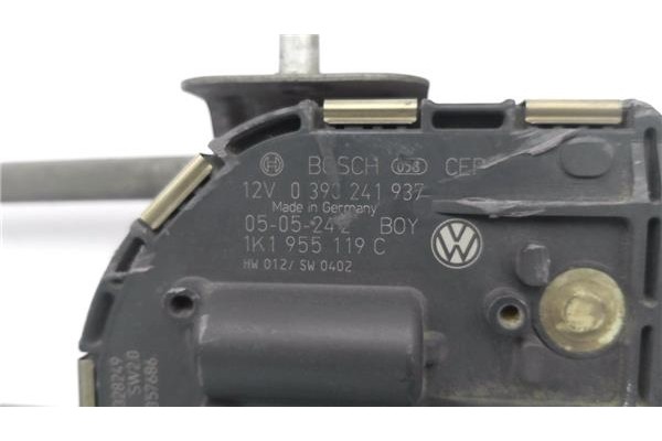 Recambio de motor limpiaparabrisas delantero para volkswagen golf v (1k1) 1.9 tdi referencia OEM IAM 1K1955119C 3397020794 