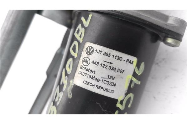 Recambio de motor limpiaparabrisas delantero para seat leon (1m1) 1.6 16 v referencia OEM IAM 1J1955113C 443122334017 