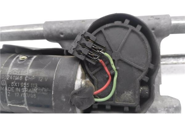 Recambio de motor limpiaparabrisas delantero para seat arosa (6h1) 1.7 sdi referencia OEM IAM 6X1955113 6X1955133 